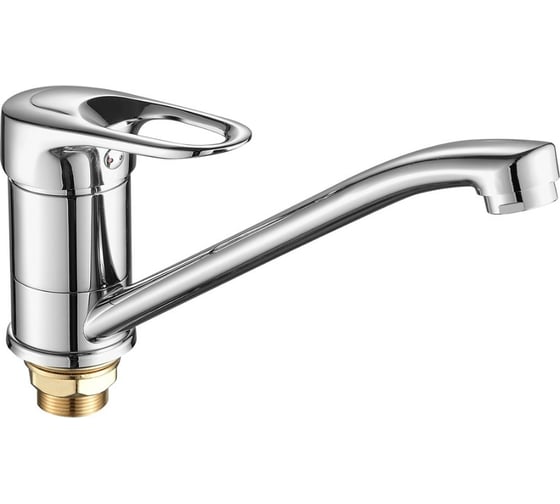 Изображение товара Смеситель для кухни FASHUN хром, ф40, гайка, латунь A4904