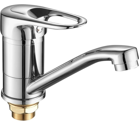 Изображение товара Смеситель для кухни FASHUN хром, ф40, гайка, латунь A4504-2