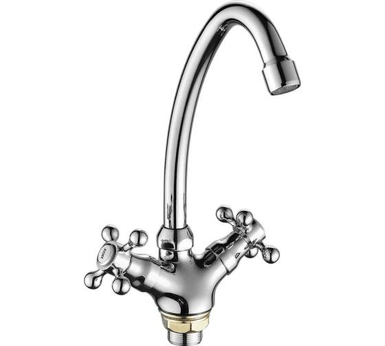 Изображение товара Смеситель для кухни FASHUN хром, гайка A4119-2