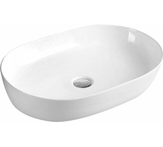 Изображение товара Керамическая накладная раковина Art&Max белый глянец, 610x410x135 мм AM5415-W