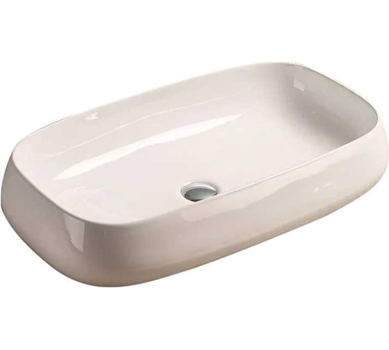 Изображение товара Керамическая накладная раковина Art&Max белая, 715x410x145 мм AM-78101