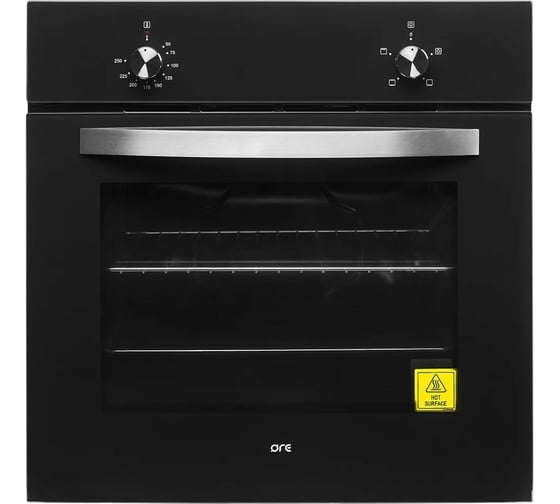 Изображение товара Духовой шкаф ORE VA60 BLACK BIE6403-A1 49CM 4607122242910