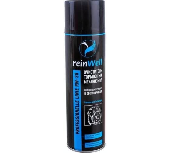 Изображение товара Очиститель тормозных механизмов Reinwell RW-38 0.5 л 3239
