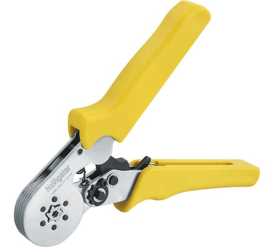 Изображение товара Пресс-клещи Navigator NHT-Pkv01-D-6 для втулочных, 6 мм2 80366