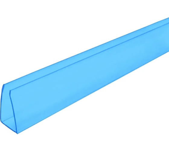 Изображение товара Профиль торцевой up 6x1050 мм, синий, 4 шт Novattro 4604638005664