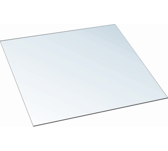 Изображение товара Монолитный поликарбонат 3 мм, 508x504 мм, прозрачный 2uv Novattro 4604638002137