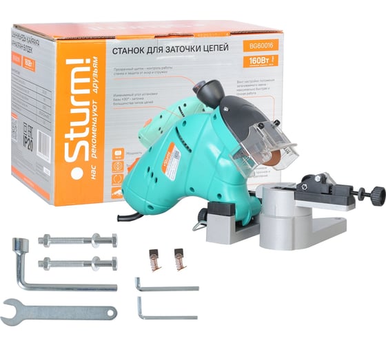 Изображение товара Станок для заточки цепей Sturm BG60016