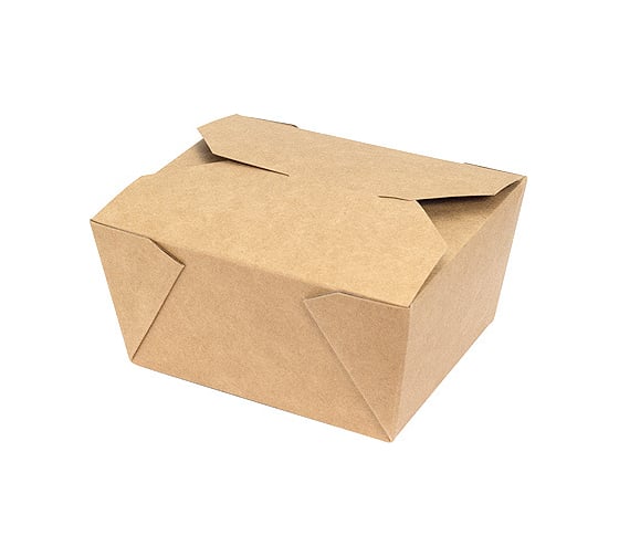 Изображение товара Упаковка PapStar 650 мл ДхШхВ 113x90x63 мм крафт PS-85687