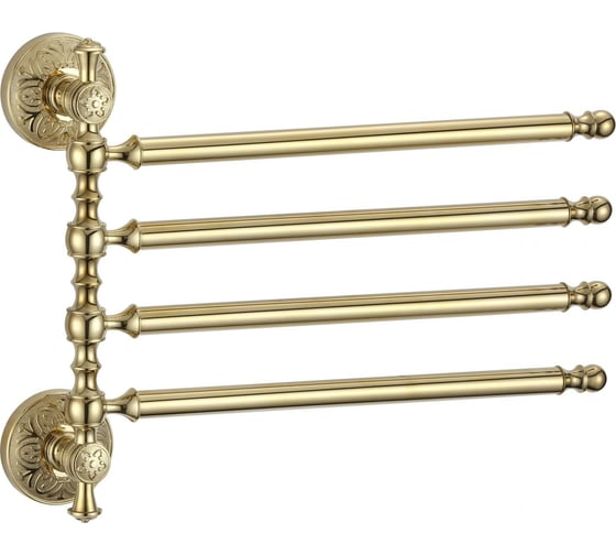 Изображение товара Держатель для полотенец Savol поворотный 4-ой S-005804B 24051