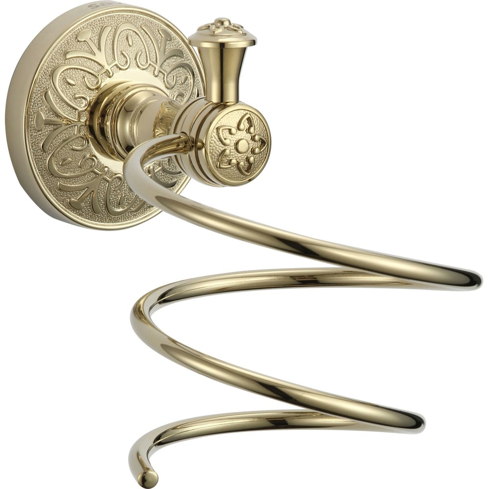 Изображение товара Держатель для фена Savol S-005855B 24054 настенный латунь золото