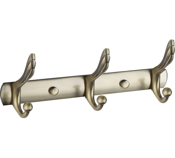 Изображение товара Планка с крючками Savol 3 крючка S-00113C