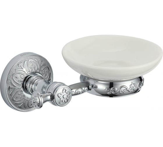 Изображение товара Керамическая мыльница Savol с настенным держателем S-005859A