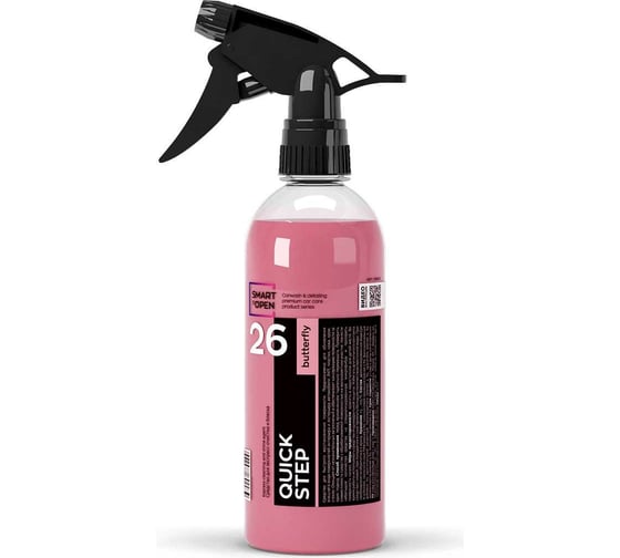 Изображение товара Универсальный очиститель интерьера и экстерьера автомобиля Smart Open 26 quick step, цветочный 0.5 л 1526531