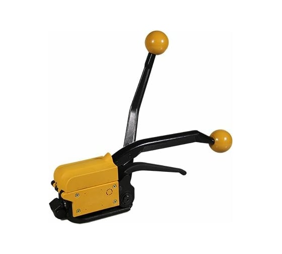 Изображение товара Комбинированный стреппинг инструмент для стальной ленты HUALIAN KZS-333, 19 мм 4687202662289