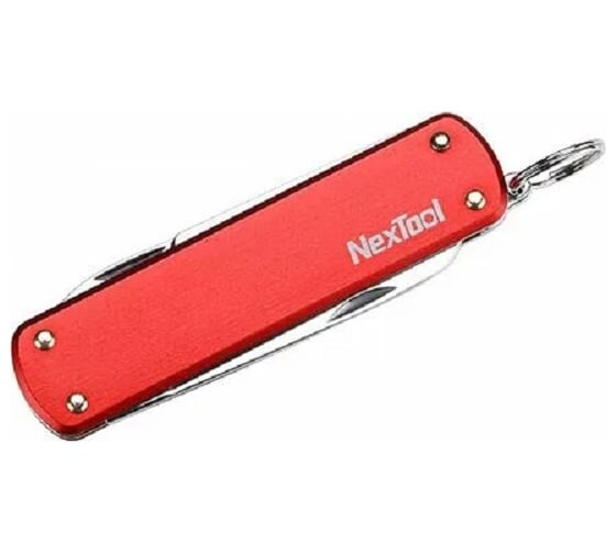 Изображение товара Многофункциональный маленький складной нож HUOHOU NEXTool EDC Portable Blade красный 3049389