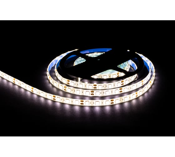 Изображение товара Светодиодная лента OGM 12В, 14,4Вт/м, smd5050, 60д/м, ip65, 12лм/чип, подложка 10мм, 5м, 4000к. / LSE-274