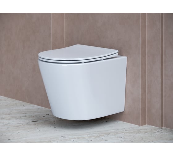 Изображение товара Подвесной унитаз Ceramicanova Balearica Rimless CN6000