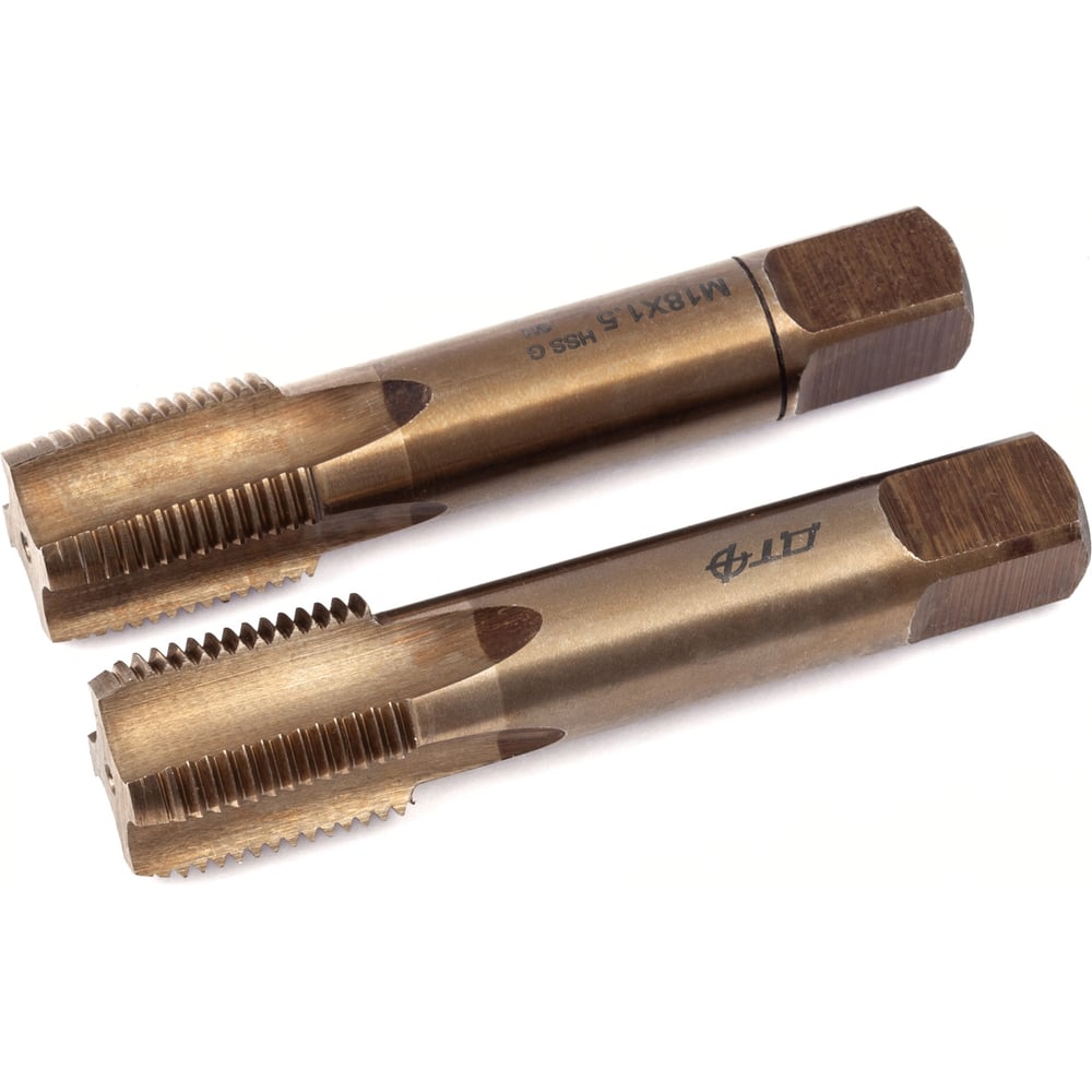 Изображение товара Комплект метчиков Дело Техники 2 шт М18×1,5 мм для ручных работ