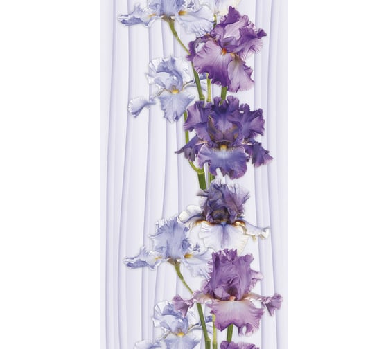 Изображение товара Панель ПВХ термопереводная profBUILD 2700х250 мм, Ирис 1 349