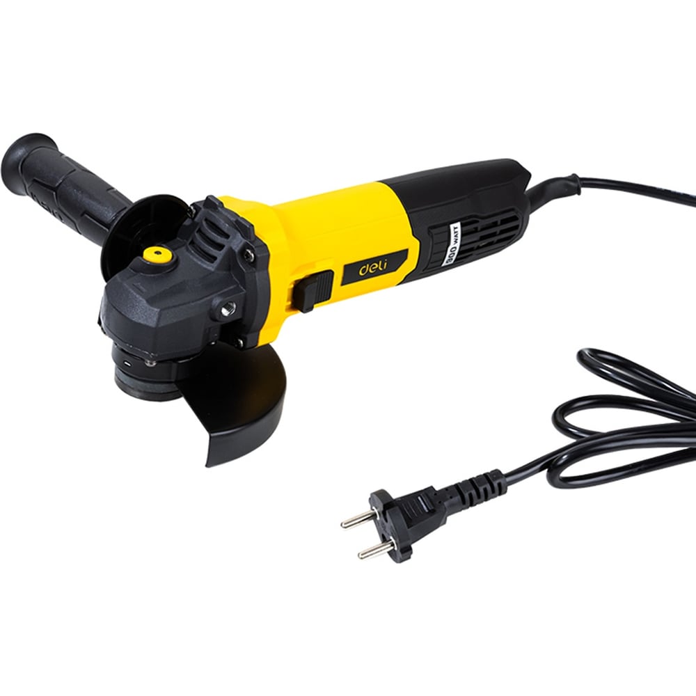 Изображение товара Угловая шлифмашина DELI DL-JM125-E1 125 мм 900 Вт бытовая