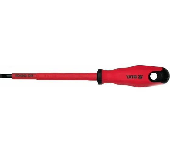 Изображение товара Диэлектрическая отвертка YATO 1000 В 6,5x150 мм YT-2819 36132819 092 1