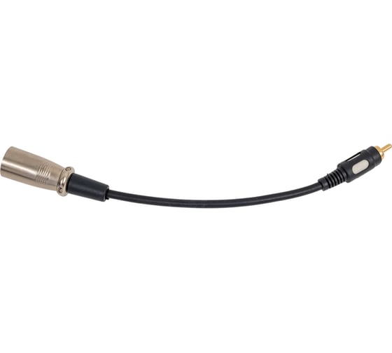 Изображение товара Переход XLR штекер - RCA штекер Pro Legend позолоченные контакты с кабелем 0.3м, PL2286