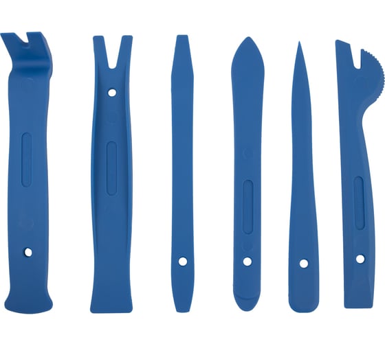 Изображение товара Съемники панелей салона автомобиля WIEDERKRAFT набор 6 пр. WDK-65457