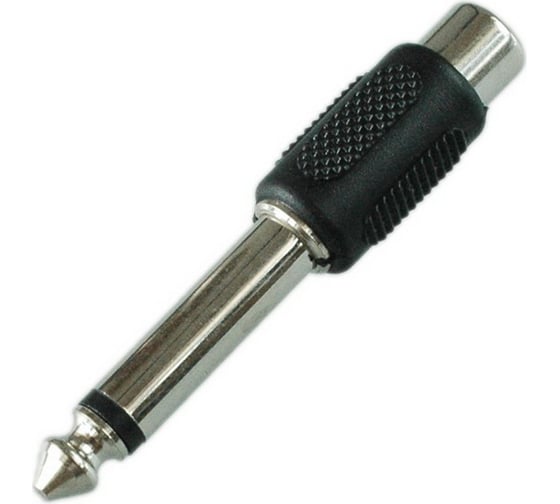 Изображение товара Переход 6.35мм штекер моно - RCA гнездо Pro Legend пластик, PL2272