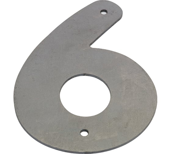 Изображение товара Декоративный элемент ООО "СВОЙ МАСТЕР" цифра 6 арт. 07.0006