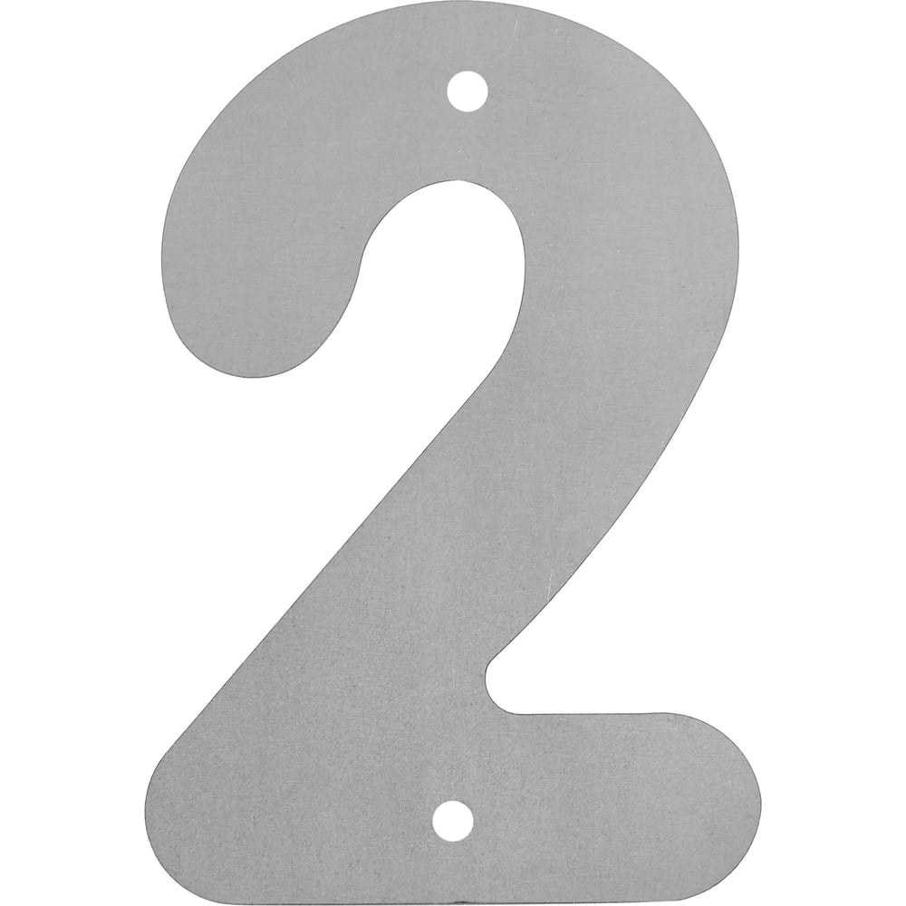 Изображение товара Декоративный элемент из стали с матовым хромом 150х100х2 мм