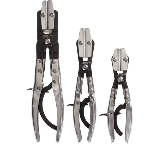Изображение товара Набор щипцов для пережима шлангов AFFIX 3 предмета AF10360103