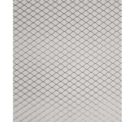 Изображение товара Сетка оцинкованная просечно-вытяжная ЦПВС для защиты дома, теплицы, грядок от грызунов Фабрика сеток "Железный слон" ячейка 7x7 мм, рулон 1x10 м PVS000121-10 MP8-8-05x06-1-10Z