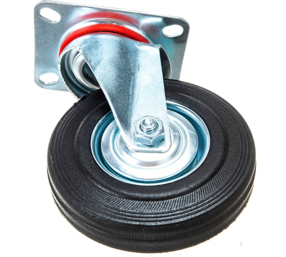 Изображение товара Колесо поворотное резина SC 55 125 мм (N) TOR 1024176