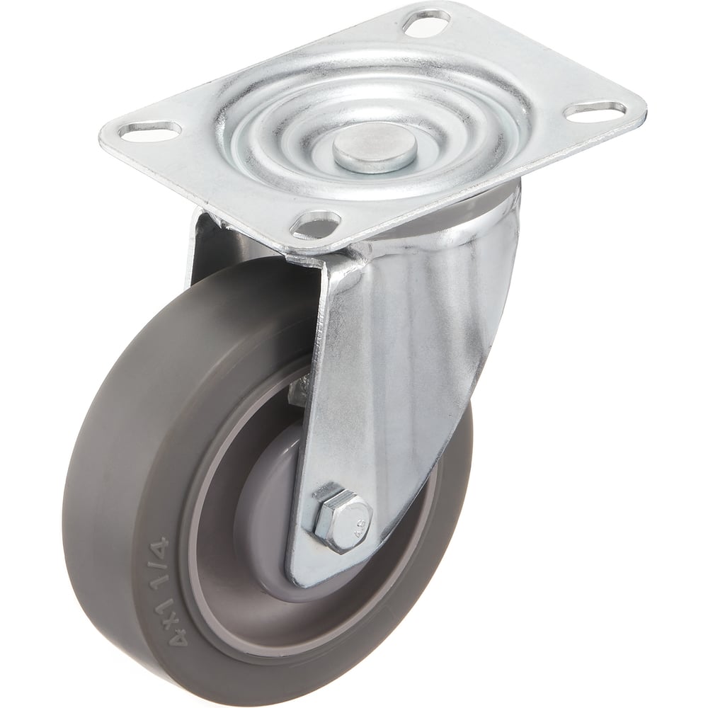 Изображение товара Колесо поворотное 100 мм СТЕЛЛА-ТЕХНИК N48100TPR для промышленных нужд