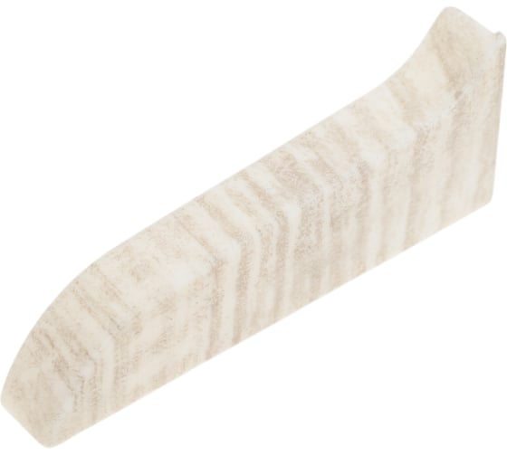 Изображение товара Заглушка для плинтуса Центурион Lider 245-зл (62 мм; левая; матовая; дуб снежный) 71248