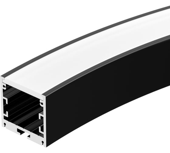 Изображение товара Профиль Arlight SL-ARC-3535-D800-A90 BLACK 027638