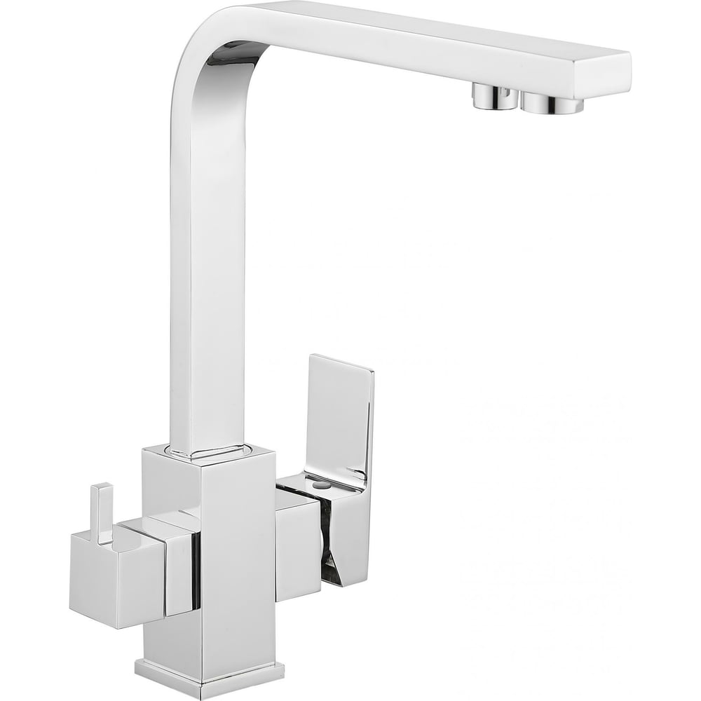 Изображение товара Смеситель для кухонной мойки под фильтр Savol S-L1807 с двойным изливом