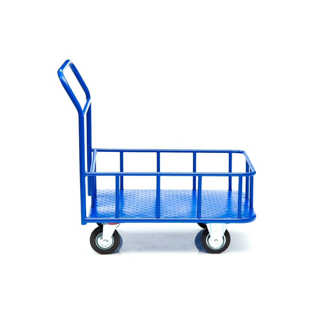 Изображение товара Платформенная тележка с бортом СТЕЛЛА-ТЕХНИК 600x900 мм КПБ-300-200-И