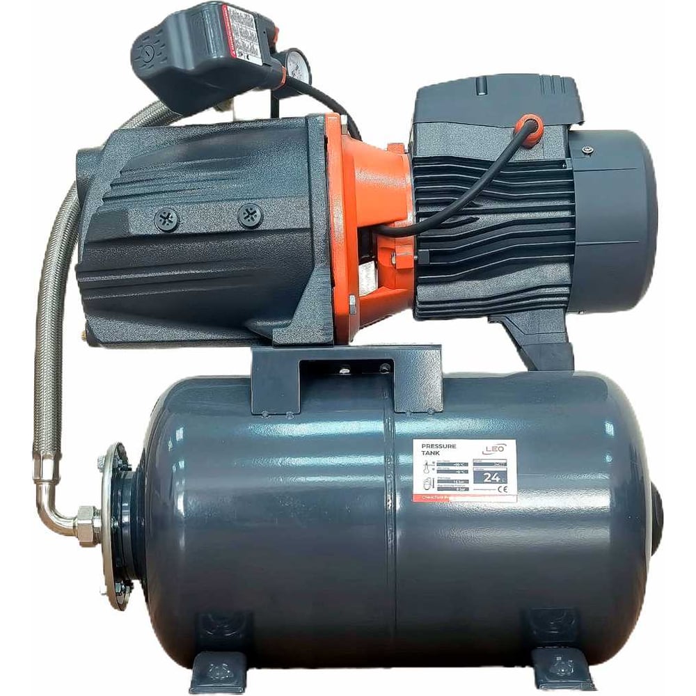 Изображение товара Насосная станция LEO AJm 150 LA5 1048 мощность 1500 Вт с баком 24 литра погружная