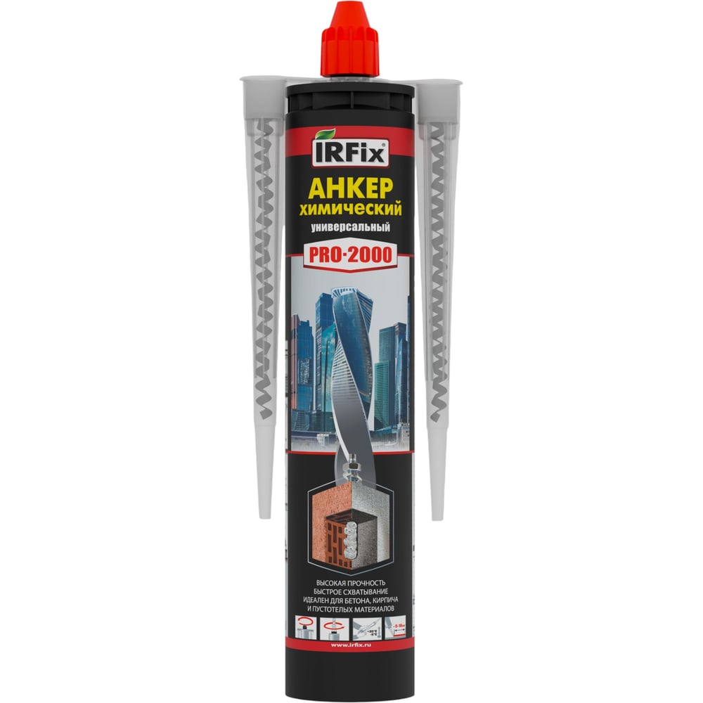 Изображение товара Химический анкер IRFIX PRO-2000 300 мл для надежного крепежа
