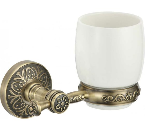 Изображение товара Стакан Savol керамический, с настенным держателем S-005858C