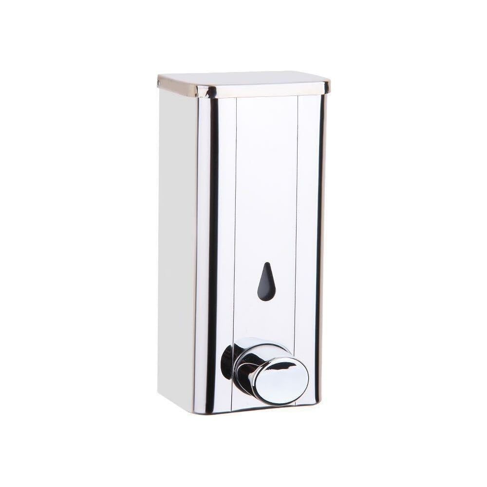 Изображение товара Дозатор жидкого мыла Savol 0,7 л настенный нержавеющая сталь хром