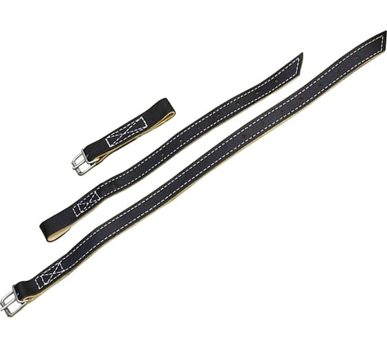 Изображение товара Ремни для когтей и монтерских лазов МОЛОТ кожа РЕМЛУ-1 кожа-кожа