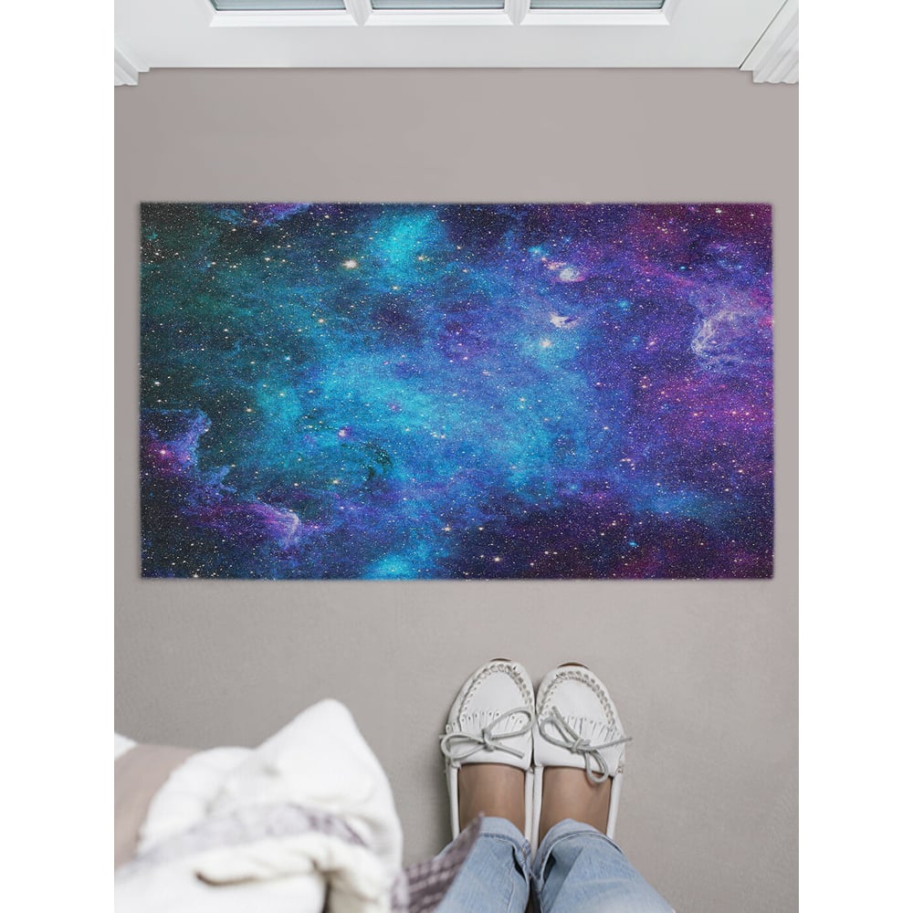 Изображение товара Придверный коврик в прихожую с принтом JOYARTY 45х75 см влаговпитывающий