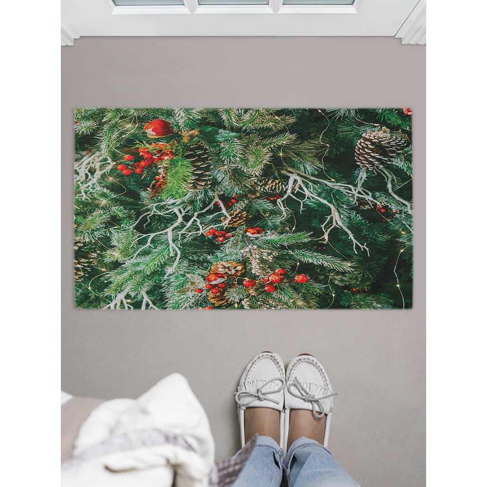 Изображение товара Придверный коврик с принтом лесное настроение 45x75 см JOYARTY