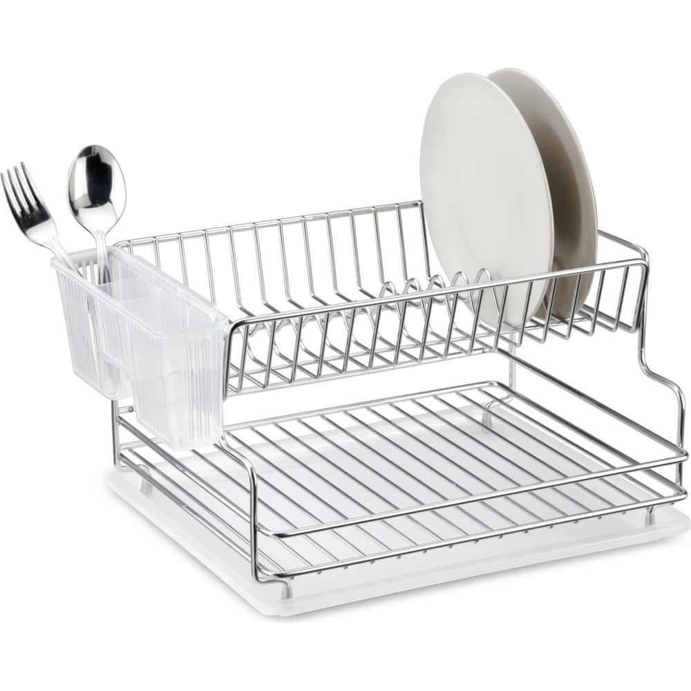Настольная сушилка для посуды и приборов TEKNO-TEL подвесная сушилка для столовых приборов доляна