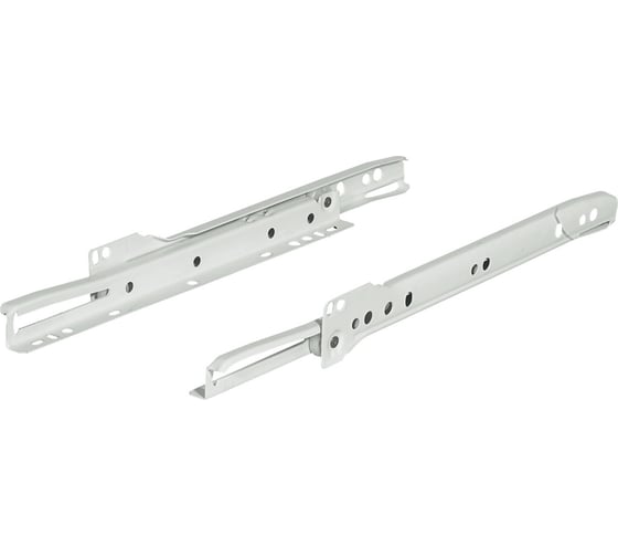 Изображение товара Роликовые направляющие Hafele Matrix runners S25 400 мм, белая RAL9003 423.37.233