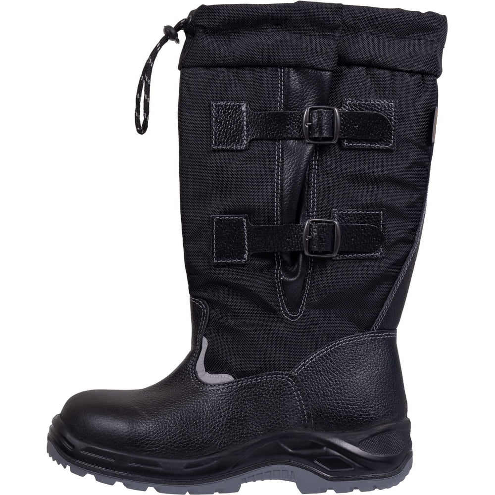 Сапоги ГК Спецобъединение TURBO СЕВЕР с КП, многослойный утеплитель, кожа/оксфорд, ПУ/нитрил Сап 131/46