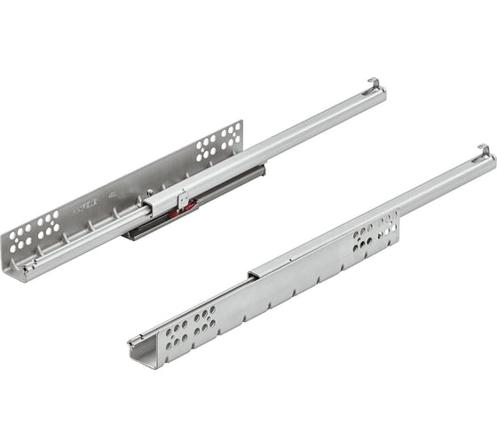 Изображение товара Направляющие Hafele Matrix runners UM S25 soft-close штифт, 500 мм 433.08.250