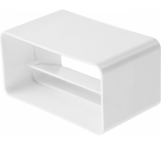 Изображение товара Соединитель плоского воздуховода прямой с обратным клапаном 55х110 мм ORE 4607122242347